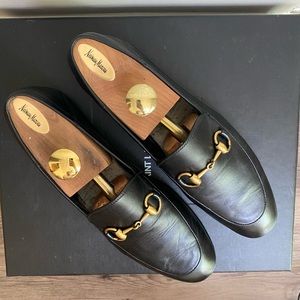 ANOTHER PAIR Gucci Leather Horsebit loafer